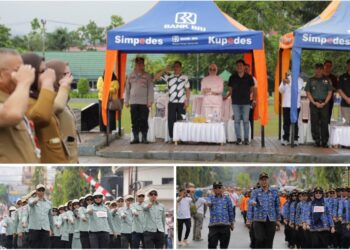 Semarak HUT Ke 80 Kemerdekaan RI, Pemkot Gelar Lomba Gerak Jalan antar OPD
