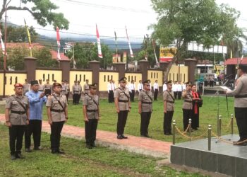 Sertijab, Iptu Ahmad Waafi Resmi Pimpin Satreskrim Polres Kotamobagu