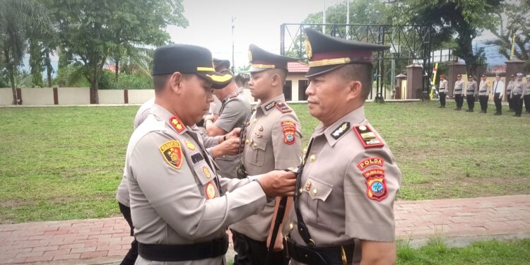 Iptu Luster Simanjuntak Resmi Jabat Kasat Lantas Polres Kotamobagu