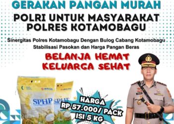 Catat! Berikut Jadwal dan Lokasi Pelaksanaan GPM Polres Kotamobagu dan Perum Bulog