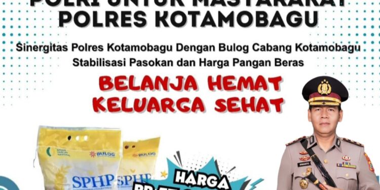 Catat! Berikut Jadwal dan Lokasi Pelaksanaan GPM Polres Kotamobagu dan Perum Bulog