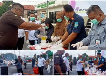 Kejari Kotamobagu Musnahkan Babuk Perkara Pidum Inkracht