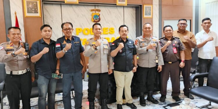 Bahas Sejumlah Hal Strategis, Kapolres Kotamobagu Sambut Kunjungan Kajari