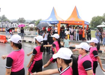 Semarak HUT Kemerdekaan RI, Pemkot Kotamobagu Gelar Lomba Gerak Jalan Tingkat SD