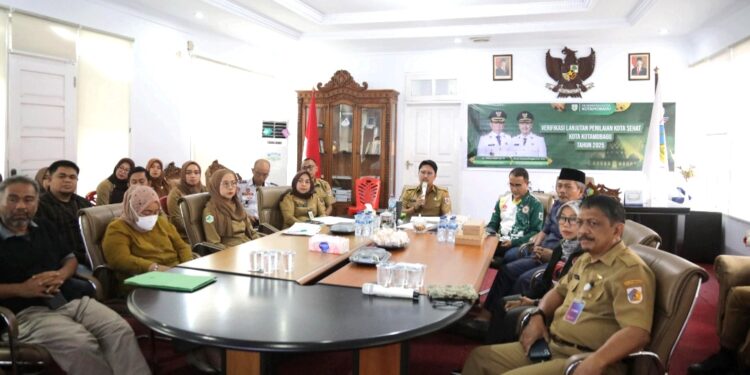 Berlangsung Virtual, Wakil Wali Kota Kotamobagu Ikuti Verifikasi Penilaian Kota Sehat Tahun 2025