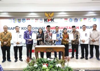 Hadiri Rakor KPK RI, Wali Kota Kotamobagu Paparkan Strategi Pencegahan Korupsi