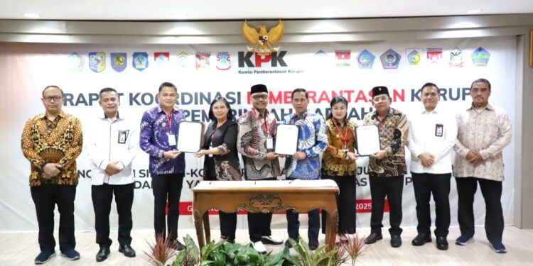 Hadiri Rakor KPK RI, Wali Kota Kotamobagu Paparkan Strategi Pencegahan Korupsi