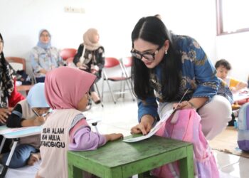 Wakili Bunda PAUD Kotamobagu, Ketua Pokja Buka Lomba Mewarnai Tingkat Taman Kanak-kanak