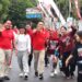 Sambut Hari Kemerdekaan RI, Polres Kotamobagu Gelar Olah Raga Bersama Masyarakat