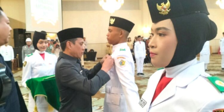 Dikukuhkan Wali Kota, 36 Paskibraka Kotamobagu Siap Jalankan Tugas