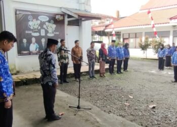 Semangat Nasionalisme, KPU Kotamobagu Gelar Upacara Peringatan Hari Kemerdekaan Republik Indonesia Ke 80