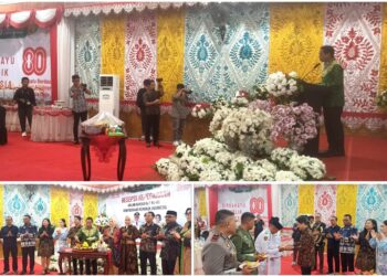 Malam Resepsi Kenegaraan, Weny Gaib Ajak Kobarkan Semangat Kemerdekaan