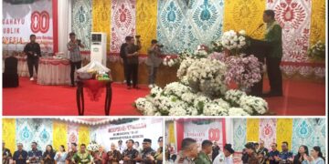 Malam Resepsi Kenegaraan, Weny Gaib Ajak Kobarkan Semangat Kemerdekaan