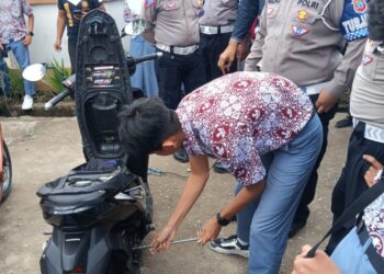 Gaung Zero Knalpot Brong, Satlantas Polres Kotamobagu Giatkan Sosialisasi dan Penindakan