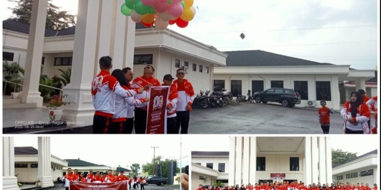 Semarak Hari Lahir Kejaksaan Ke 80, Kejari Kotamobagu Gelar Pekan Olahraga