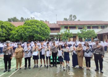 Kamseltibcarlantas, Satlantas Polres Kotamobagu Gaungkan Program Police Go to School
