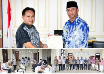 Kepastian Hukum Aset Daerah, Oskar Manoppo Terima SHM Tanah Pemda