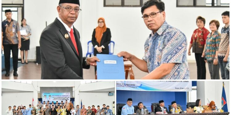 Hadiri Pelantikan Pengurus LP3KD, ini Pesan Bupati Boltim Oskar Manoppo