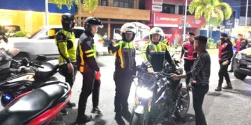 Berantas Knalpot Brong, Sat Lantas Polres Kotamobagu Giatkan Operasi Penindakan
