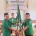 Foto : Ketua GP Ansor Bolmong Utara Agung Aditya Saenong bersama mantan Ketua GP Ansor Bolmong Utara Donal Lamunte