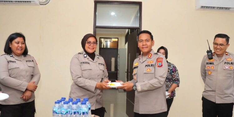 Dalam Kesederhanaan, Polres Kotamobagu Gelar Syukuran HUT Polwan ke-77