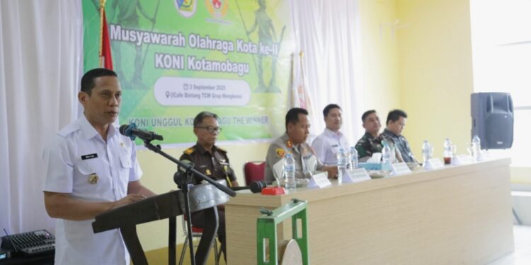 Dorong Prestasi Olahraga Daerah, Weny Gaib Hadiri Musorkot KONI Kotamobagu