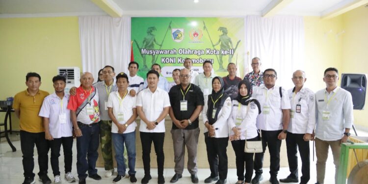 Terpilih Ketua Umum, RVM Komitmen Jadikan KONI Kotamobagu Rumah Besar Semua Cabor
