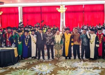 Hadiri Sidang Senat Terbuka IAIK, Oskar Manoppo Tegaskan Komitmen Pengembangan SDM