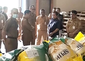 Pastikan Kualitas dan Stok Beras Aman, Weny Gaib Sidak Gudang Perum Bulog