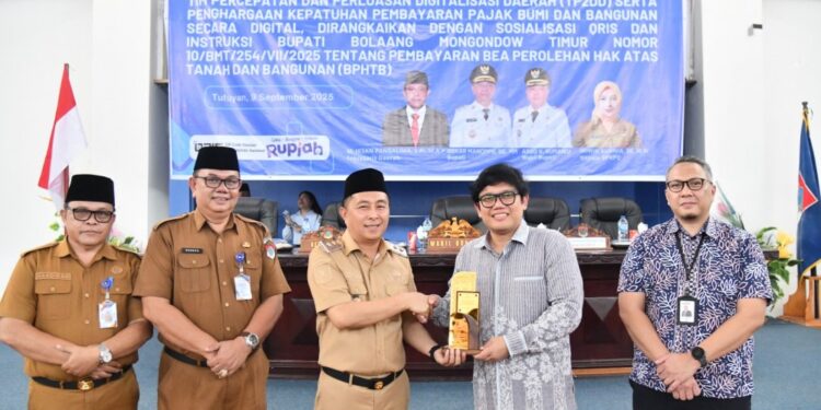 Dorong Digitalisasi Keuangan Daerah, Pemkab Boltim Gelar High Level Meeting TP2DD