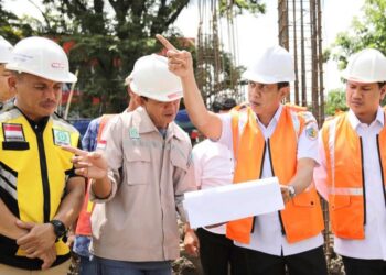 Pastikan Pembangunan Sesuai Rencana, Weny Gaib Tinjau Proyek Pembangunan Labkesmas Kotamobagu