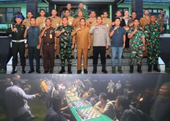Wujud Dukungan, Kapolres Kotamobagu Hadiri Pembukaan Turnamen Catur Dandim Cup 2025