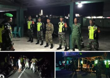 Implementasi Binter TNI, Personel Kodim 1303/Bolmong Giatkan Patroli Mandiri di Titik Rawan Kamtibmas