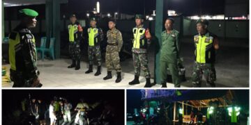 Implementasi Binter TNI, Personel Kodim 1303/Bolmong Giatkan Patroli Mandiri di Titik Rawan Kamtibmas