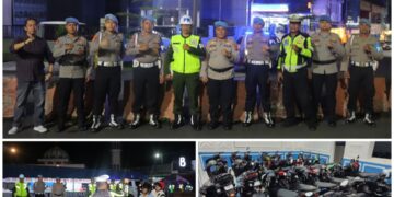 Respons Keluhan Masyarakat, Polres Kotamobagu Sapu Bersih Knalpot Brong