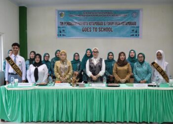 Goes to School, TP PKK Sosialisasikan Pencegahan Kekerasan Anak di MTsN 2 Kotamobagu
