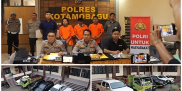 Polres Kotamobagu Ungkap Sindikat Penggelapan Mobil Lintas Kota dengan Modus KTP Palsu