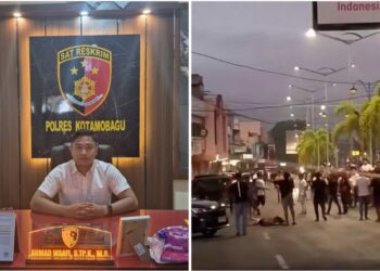 Respons Keributan di Jalan Ahmad Yani, Polres Kotamobagu Bakal Tingkatkan Patroli