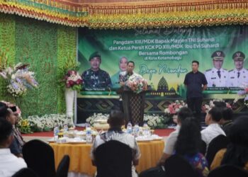 Penuh Keakraban, Wali Kota Kotamobagu Sambut Kunjungan Pangdam XIII Merdeka