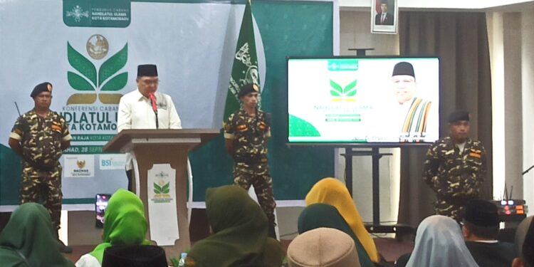 Terpilih Aklamasi, Nasrun Koto Kembali Nahkodai PCNU Kota Kotamobagu