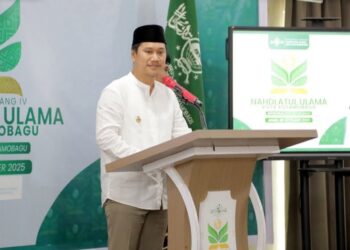 Hadiri Konfercab PCNU Kota Kotamobagu, RVM: NU Mitra Strategis Pemerintah