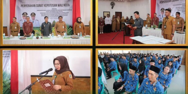 Diserahkan Wakil Wali Kota, 148 PPPK Pemkot Kotamobagu Resmi Kantongi SK