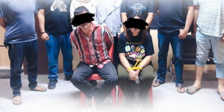 Modus Video Call, Polres Kotamobagu Bekuk Pasutri Terduga Pelaku Pemerasan