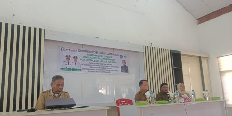 Gelar Sosialisasi, Claudy Paparkan Pemanfaatan Aplikasi SIMEN SPAM