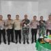 TNI–Polri Kompak! Polres Kotamobagu Turut Rayakan HUT TNI ke-80 di Kipan C Yonif 713/Satya Tama