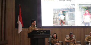 Hadiri Rakorev, Rendy Mangkat Tegaskan Komitmen Dukung Program Penanggulangan Kemiskinan Daerah