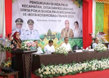 Kukuhkan Bunda PAUD Desa dan Kelurahan se Kotamobagu, ini Pesan Bunda PAUD Kota Kotamobagu