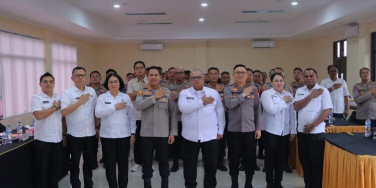 Polres Kotamobagu Terima Kunjungan Audit Kinerja Tahap II Itwasda Polda Sulut