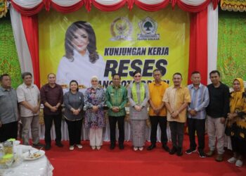 Weny Gaib Sambut Kunjungan Kerja Anggota DPR RI Christiany Eugenia Paruntu di Kotamobagu