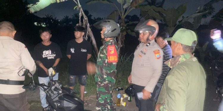 Sasar Titik Rawan Gangguan Keamanan, Polsubsektor Kotamobagu Selatan Gelar Patroli